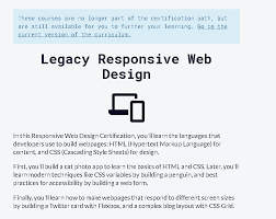 responsive web design freecodecamp