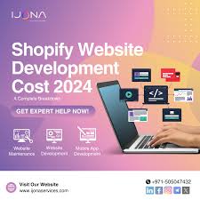 shopify website development cost