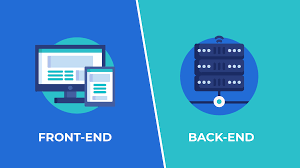 front end and back end web development