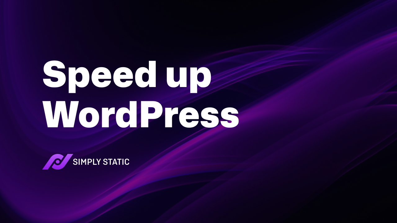 speed up wordpress site