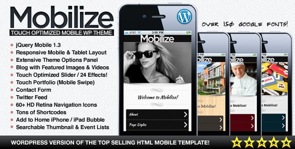 optimize wordpress website for mobile